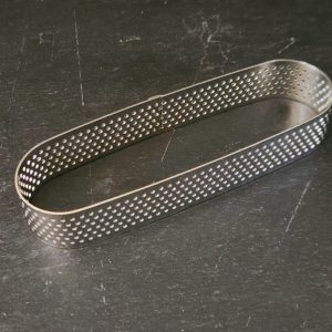 Molde Microperforado Ovalo Acero inoxidable