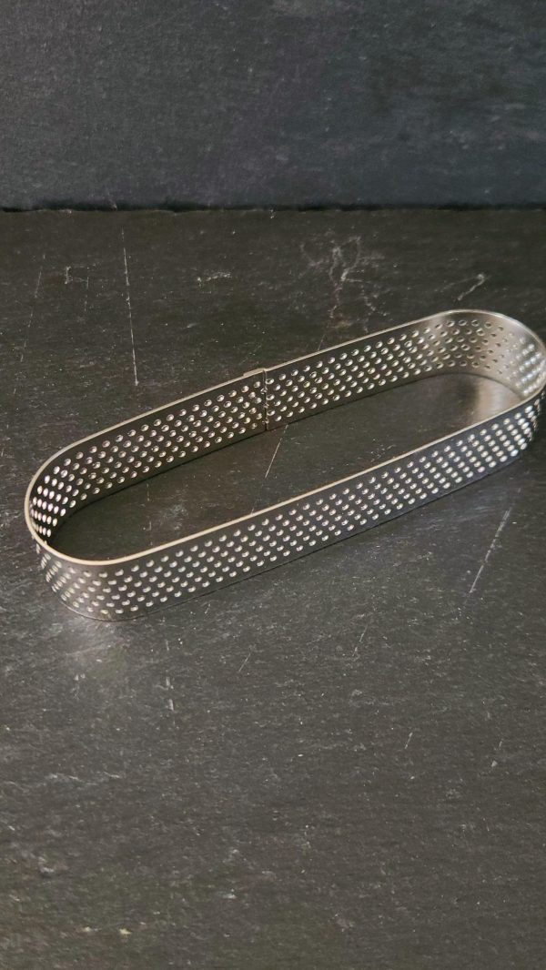 Molde Microperforado Ovalo Acero inoxidable