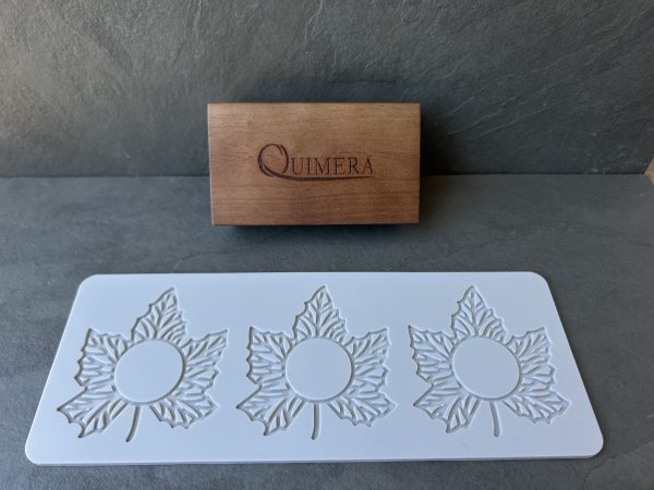Moldes para Tuille de silicona Hoja Maple