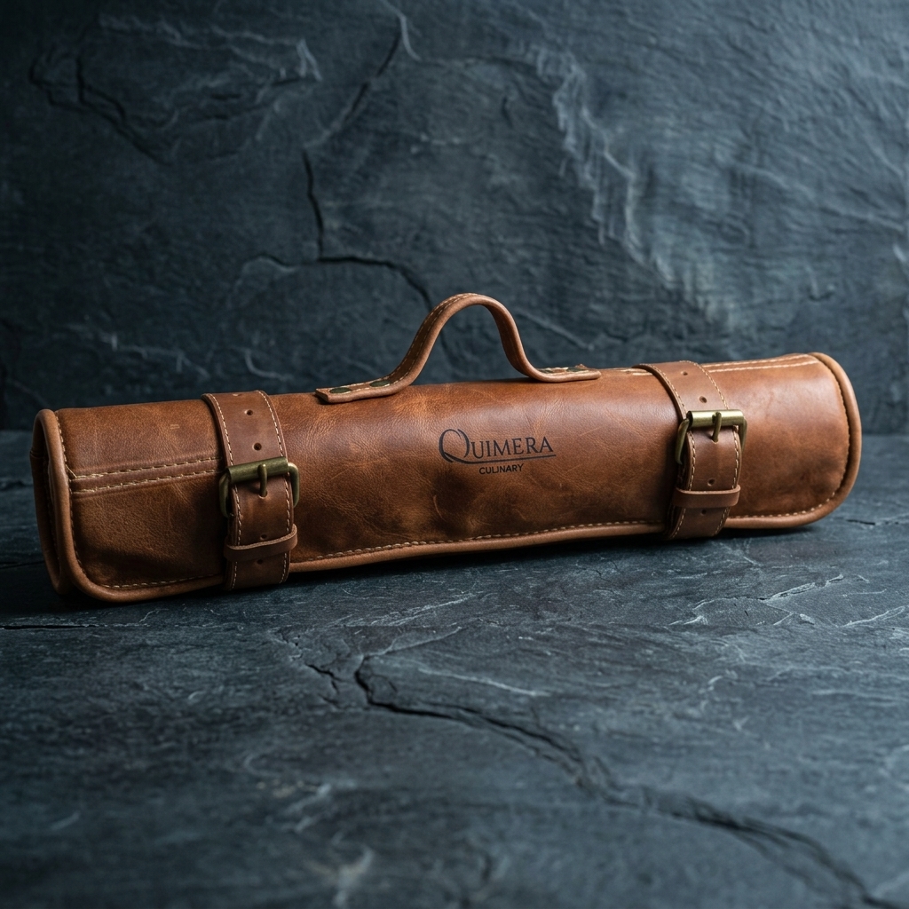 Bolso de Cuero Quimera Grande con Hebilla